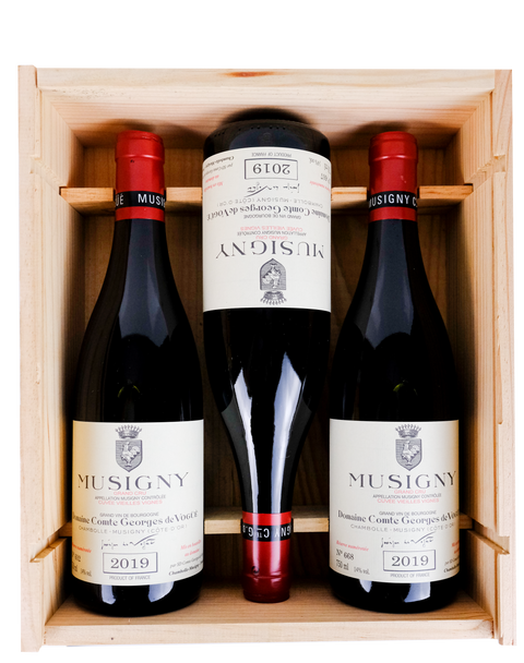 Comte George de Vogue' Musigny 2019 cassa legno 3 bt