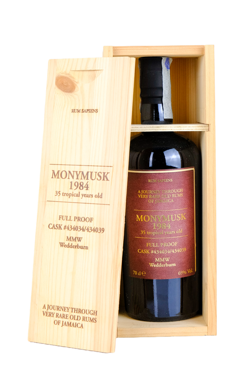Rum Full Prof Monymusk 1984