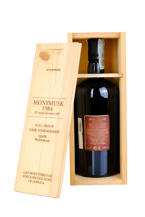 Rum Full Prof Monymusk 1984
