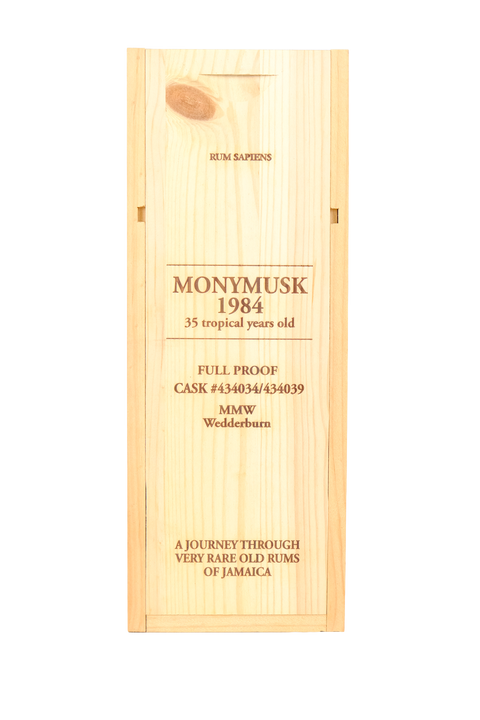 Rum Full Prof Monymusk 1984