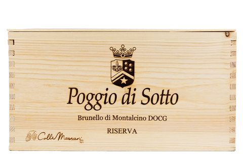 Poggio di Sotto 2016 Cassa Legno 6 BT